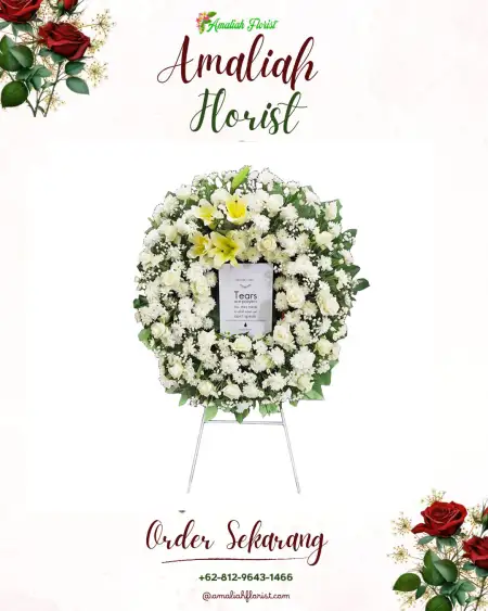 Krans Bunga Duka Puluhan