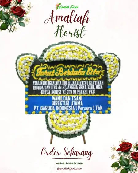 Papan Bunga Duka Puluhan
